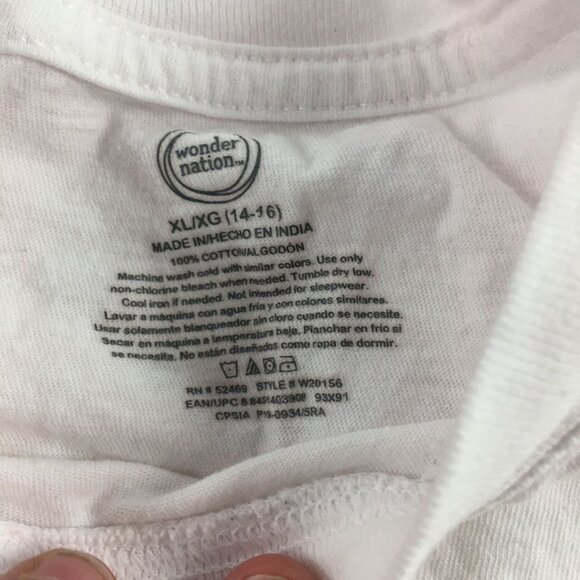 4 PC WONDER NATION SHIRT LOT 2 T-SHIRTS 2 POLOS BOYS SIZE XL 14-16 - Picture 10 of 13